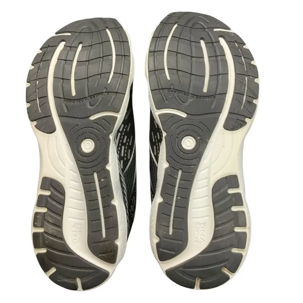 Brooks Glycerin GTS 20 Men’s 10.5 D Black Running Shoes DNA LOFT Support